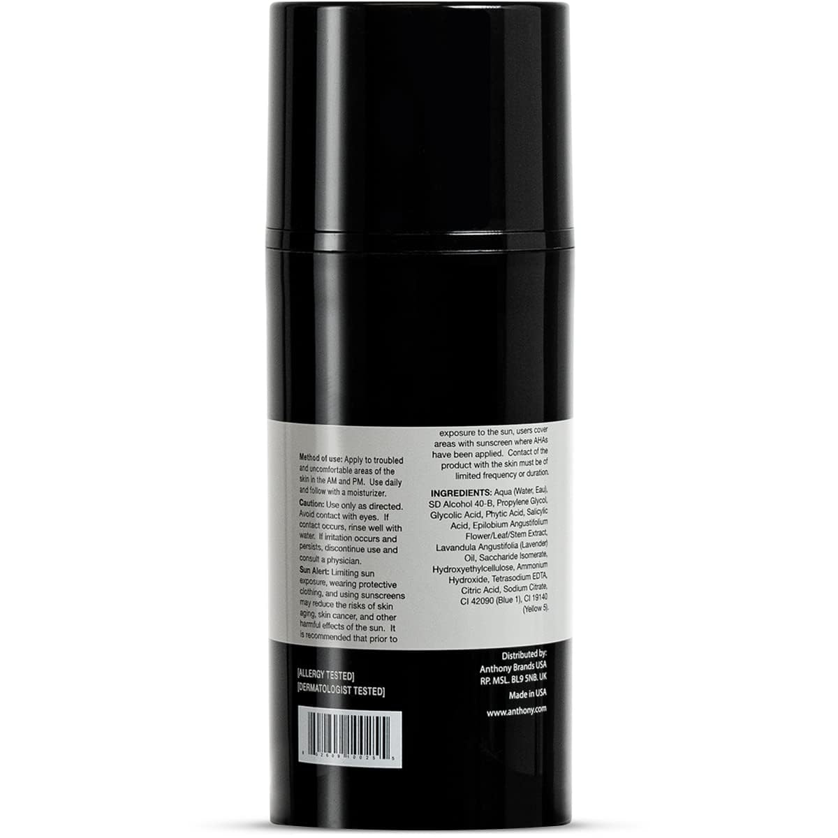 Anthony Ingrown Hair Treatment, 3 oz